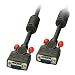 Electronics : LINDY 0.25m Premium SVGA Monitor Cable (Male/Male), Black