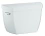 KOHLER K-4645-TR-0 Highline Pressure Lite Toilet Tank, White