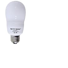 EarthTronics AT14SW1B 14-Watt 2700K A style Compact Florescent Light Bulb, Soft white