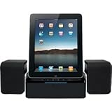iLuv Hi-Fidelity Black Speaker Dock for iPad/ iPhone/ iPod - iMM747BLK