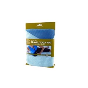Gaiam Reversible Travel Yoga Mat, 1.5mm