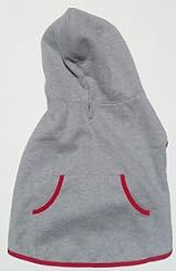 Dog Hoodie Sweatshirt Jacket, GRAY XXL