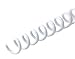 Spiral Binding Coils 6mm (Â¼ x 36-inch) 4:1 [pk of 100] White (Blue Tint) (PMS 656 C)