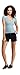 Aeropostale Women's Color Wash Twill Midi Shorts