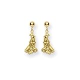 Gold-plated SS Disney Goofy Earrings