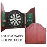 Review Stacks and Stacks  / Solid Wood Dartboard Cabinet