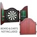 Solid Wood Dartboard Cabinet