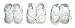 One Pair Newborn Boys White Satin Christening | Baptism Soft Sole Shoes Image