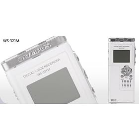 Olympus WS-321M Digital Voice Recorder and WMA Music Player