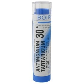 Boiron Antimonium Tartaricum 30, Pellets, 80 ct.