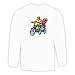Long Sleeve T-shirt with seats, bike, wholesome, lifestyle, exercise, ride, several, physical, healthy, cycle, tandem, bicycle, seat