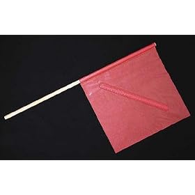 18"X18"X24" NO-FOUL HIGHWAY FLAGS - CASE OF 10