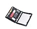 Falcon, BD-6668, Conference Folder with Handle and Calculator, Black