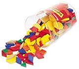 PATTERN BLOCKS PLASTIC 1CM 250/PK