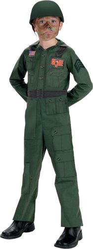  Child's GI Joe Military Costume (Size:Plus Size 7-10)