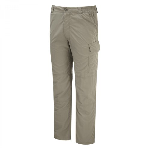 Craghoppers Men's Nosilife Cargo Regular Trousers, Pebble, 34 On Sale