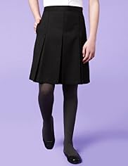 Plus Fit Pleated Traditional Skirt with Stormwear+™
