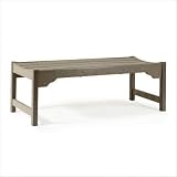 Classic Backless Bench Size: 48", Finish: Charcoal