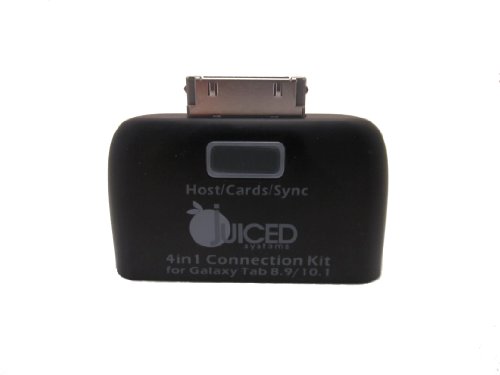 Samsung Galaxy Tablet 4-in-1 Connection Kit : USB, SD Memory/micro SD, Micro USB Adapter : Galaxy Tablet: 7.0 Plus/7.7/8.9/10.1 & Galaxy Note 10.1