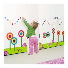 Candy Factory Wall Stickers