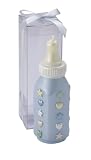 Blue baby bottle candle in clear box (Set of 20) - Baby Shower Gifts & Wedding Favors