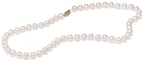 Freshwater Cultured Pearl 7.5-8.0mm Necklace, 24"