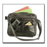 <b>Embassy Italian Stone Design Genuine Leather Tote Bag LUL14</b>