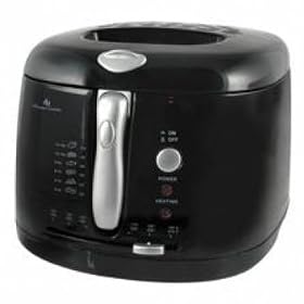 Lloytron 2.5Ltr Family Deep Fryer - Black