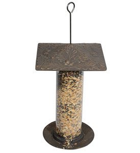 Oakleaf Tube Feeder 12in French Bronze