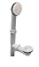 Plumbest P37-50BI Tubular Lift and Turn Full Kit, Biscuit Colored