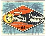 Endless Summer Tin Sign ~ Genuine ~ 12.5x16"