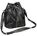 Black Buttery Soft Leather Shoulder Bag