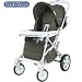 Peg Perego Uno Convertible Carriage to Stroller System in Pure Vapor