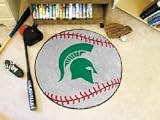 29 Round Michigan State Spartans Baseball Mat