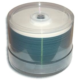 Click here to buy Taiyo Yuden Water Shield White Inkjet Hub Printable 52X CD-R Media 50 Pack in Cake Box by Taiyo Yuden.
