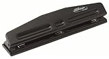 IMAGE OF Swingline Work Essentials Brand 3-Hole Adjustable Paper Punch, Black (S7071739)