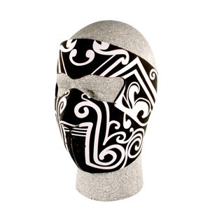 Neoprene Tribal Tattoo Motorcycle Face Mask Facemask Moko