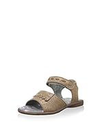 Billowy Sandalias planas (Marrón Claro)