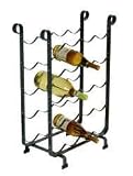 Enclume WSR1a 20-Bottle Finishing Touches Wine Storage Rack, Hammered Steel