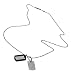 Diesel - DX0202040 - Collier - Homme - 2 Plaques Acier - Chaine Acier