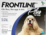 Frontline Plus 23 to 44 lbs. ( 6 month supply )