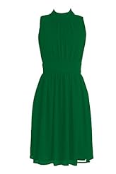 Short Chiffon High-Neck Homecoming Dress/Bridesmaid Dress/Prom Dress/Party Dress 