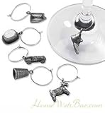 Monopoly Player Wine Charms