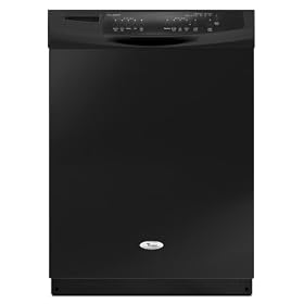 Whirlpool : GU2300XTVB 24in Full Console Dishwasher with 6 Automatic Cycles Black by Whirlpool