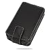 Pdair Black Leather Flip Case for HP iPaq 200/210/211/212/214