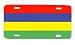 Mauritius Mauritian Flag Auto License Plate