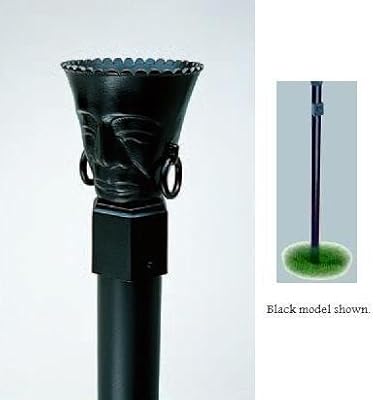 Black In-Ground Lamp Installation Kit 14000 BTU - Propane Gas