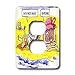 Londons Times Funny Computer Cartoons - NICE BAUD - Light Switch Covers - 2 plug outlet cover