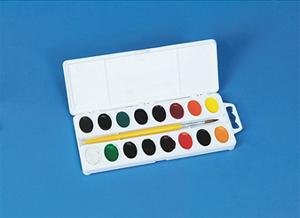S&S Worldwide Color Splash!® Watercolor Paint Set, 16 Colors