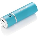 Poweradd Slim2 Most Compact 5000mAh Portable Charger Power Bank with Smart Charge for iPhones, Android Phones, Windows Phones and More - Blue